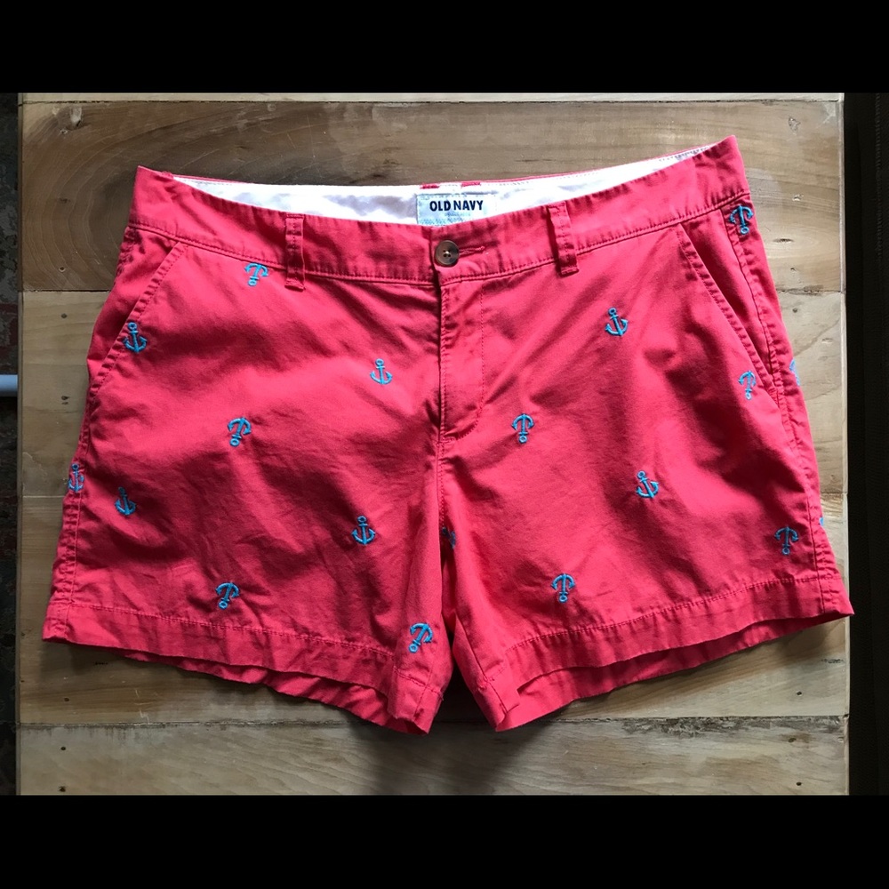 Old NaVy Anchor Shorts
